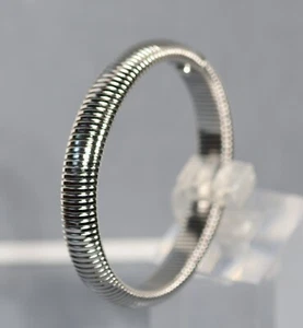 Bracciale donna in acciaio rigido / schiava - Imagen 1 de 3