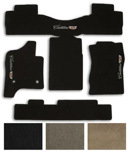 NEW Lloyd Carpet 4pc Floor Mats for 2015-2019 Cadillac Escalade with Crest Logo - Picture 1 of 9