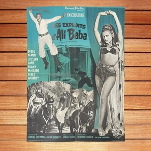 Les exploits d’Ali Baba affiche originale 60x80 cm Peter Mann Jocelyn Lane 1965 - Picture 1 of 7