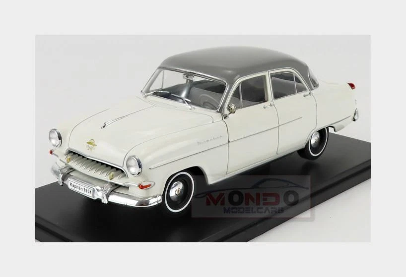 1:24 EDICOLA Opel Kapitan 1954 White Grey AB24P011 - Immagine 1 di 2