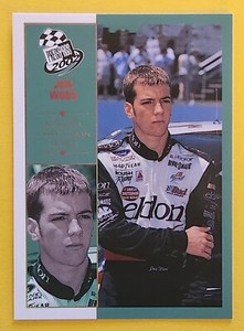 JON WOOD 2002 Press Pass Platinum #P57 NASCAR
