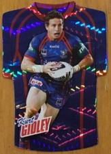 2010 NRL SELECT CHAMPIONS KNIGHTS KURT GIDLEY JERSEY DIE CUT JDC88 CARD