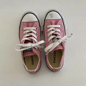 Zapatos CONVERSE ALL STAR Rosa Bajo Juvenil Talla 12 - Imagen 1 de 9