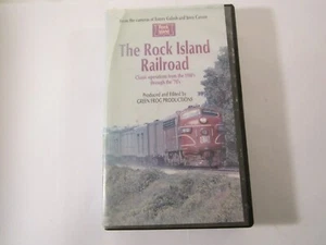 VHS 1991 THE ROCK ISLAND RAILROAD Classic Operations 1950's - 1970's  [12S1] - Picture 1 of 2