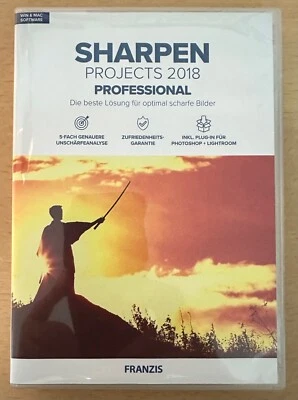 Franzis  - SHARPEN Projects Professional 2018 - neu - Bild 1 von 3
