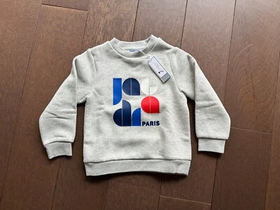 Sudadera Jacadi Forrada de Vellón Gráfico Jacadi - Gris - Talla 4A NUEVA CON ETIQUETAS Foto 1 de 4