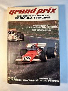GRAND PRIX COMPLETE BOOK OF FORMULA 1 RACING 1971 HARDBOUND 1st w DJ Nice - Picture 1 of 7