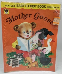 NOS Whitman Mother Goose Baby’s First Book – Wipes Clean 2214-28 - Bild 1 von 2