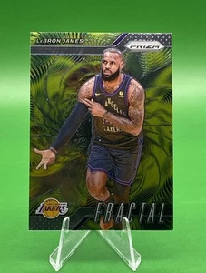 2024-25 Panini Prizm - Fractal #3 LeBron James Lakers Base - Picture 1 of 2