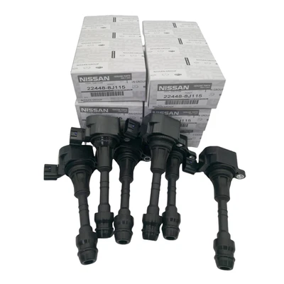 OEM 6x Genuine Ignition Coils 22448-8J115 For Altima Maxima Frontier UF349 US - Изображение 1 из 4