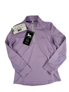 R.J. Classics Sienna Jr Equestrian Training Top, Lavender, Girls XS 4-5, NWT - Picture 1 of 5