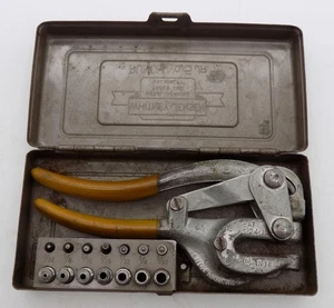 Whitney Jensen Vintage Punch No. 5 Jr Set With Metal Box Case Complete GUC - Picture 1 of 1