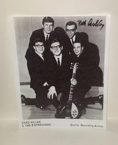 Chad Allan & The Expressions Autographed The Guess Who Signed Photo Bob Ashley - Picture 1 of 1