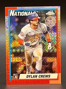 2025 Topps Chrome #T90C-44 Dylan Crews Nationals Rc 90 Topps Mojo - Picture 1 of 2