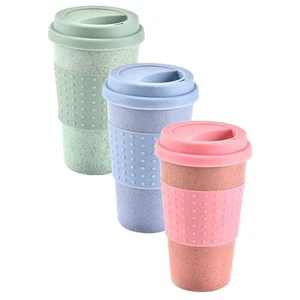 3pcs Multi-function Coffee Cups Water Cup Reusable Coffee Holder Milk Portable - Picture 1 of 12