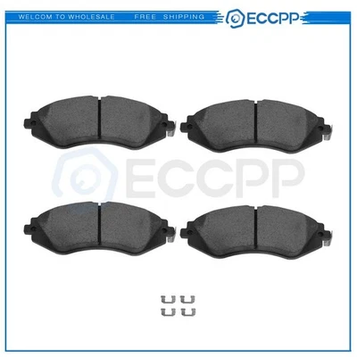 Front Ceramic Brake Pads For Chevrolet Aveo Pontiac Wave5 2005-2008 Suzuki Reno - Image 1 of 4