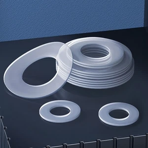 M3 M4 M5 M6 M8 M10 M12 M14 M16 M18 M20 dünne klare Nylon Kunststoff Unterlegscheiben Unterlegscheiben - Bild 1 von 25