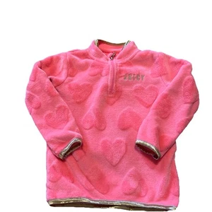 girls juicy pink couture Half Zip Jacket - Picture 1 of 10