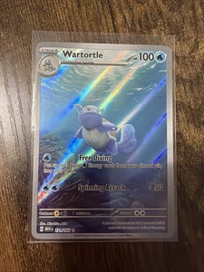 Wartortle - Illustration Rare SV: Scarlet & Violet 151 171/165 NM - Bild 1 von 2