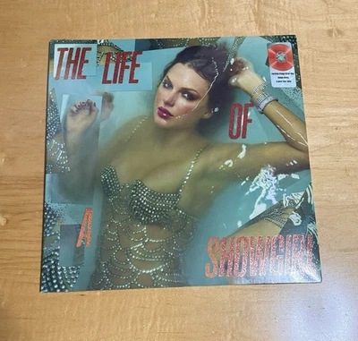 Taylor Swift The Life of a Showgirl Orange Glitter Vinyl - Image 1 of 3