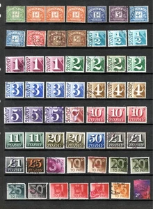 G.B. - Postage Dues x 56 - unchecked - Picture 1 of 1