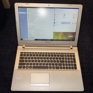 For Parts LENOVO IDEAPAD 500-15ACZ AMD A10-8700P @ 1.80GHz 8GB 1TB HDD WIN 10 - Picture 1 of 9