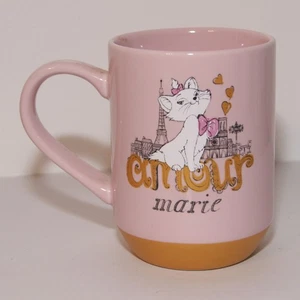 Taza de cerámica rosa The Aristocats de Disney Store Amour Marie Cat  - Imagen 1 de 7