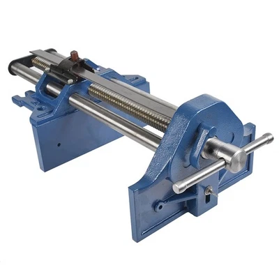 10" Cast Iron Quick Release Wood Working Woodworking Bench Under Table Vise - Image 1 of 4