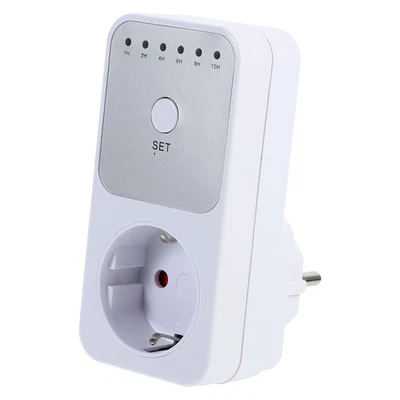  2 Pieces Steckdose Zeitschalter Zeitschaltung Timer -Sockel Elektronischer - Bild 1 von 4