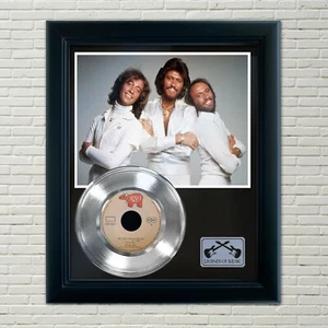 Bee Gees "New York Mining Disaster" Framed 45 Platinum Record Display - Picture 1 of 4