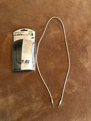 Monster iCable For Car 1/8" Mini Plug 3 ft Long for iPod iPod Nano iPhone  - Image 1 of 3