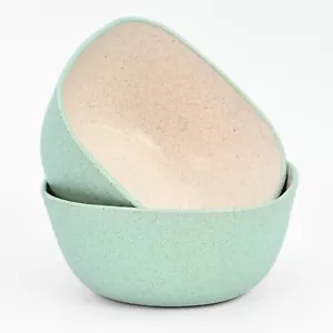 Cuencos multiusos ecológicos 300 ml (paquete - 2) - fibras de bambú y cáscara... - Imagen 1 de 8