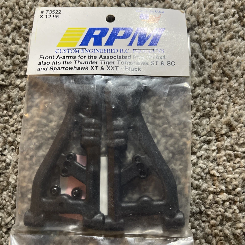 RPM Associated ProLite 4x4 Front A-Arm (Black) (2) [RPM73522] - Image 1 of 1