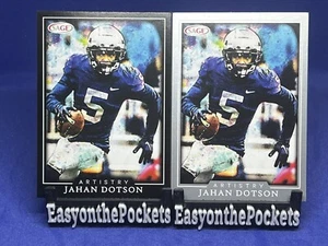 2023 Sage Black & Silver Jahan Dotson Karten #52 - Bild 1 von 1