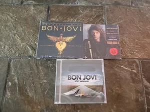 Bon Jovi Cd Lot - Greatest Hits Lost Highway Blaze Of Glory ALL NEW SEALED - Picture 1 of 11