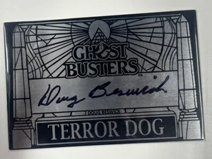 Ghostbusters Terror Dog Autographed Plaque signed Doug Beswick - #11 - DAMAGED - Picture 1 of 2
