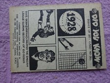 MASTER VENDING - FOOTBALL DID YOU KNOW - #32 ALWYN McCUFFIE ( DIXIE DEAN BACK ) 