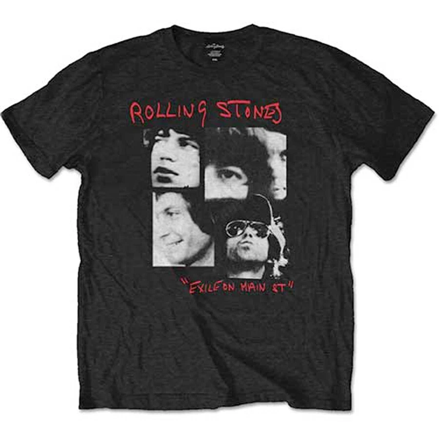 The Rolling Stones - Photo Exile - Black  T-shirt - Image 1 of 1