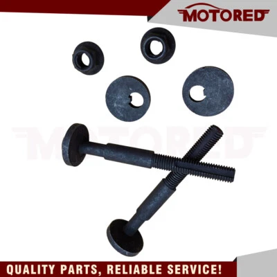 2Pcs K100155 New Cam Bolt Kit Rear Lower for 1999-2012 Chevy Malibu Saab Pontiac Foto 1 de 4