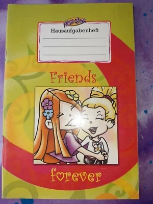 MARKENLOS Hausaufgabenheft, Aufgabenheft. Schule- For Friends.Krasse Clique