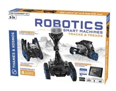 NUEVAS Máquinas Inteligentes Thames & Kosmos - Pistas y Pisadas 8 Bots 197 Piezas Foto 1 de 4