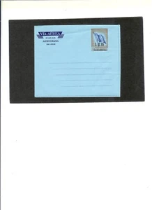 HONDRAS AEROGRAMME "National Flag" L 0.16 value Folded Revalued - Picture 1 of 2