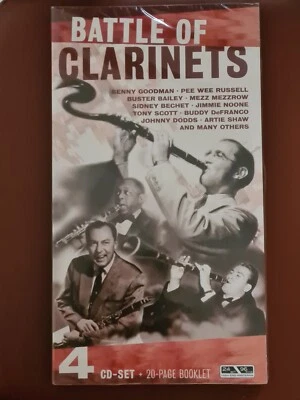 Various - Battle of Clarinets- 4 CD Set+ 20 Page Booklet Neu Ovp - Bild 1 von 2