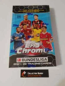 Lite Hobby Box 2021-22 Topps Chrome Bundesliga Soccer Football 16 Pack of 4 card - Bild 1 von 2
