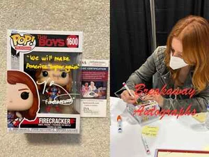 Valorie Curry signed pop funko exact proof JSA COA auto The Boys Firecracker - Bild 1 von 10