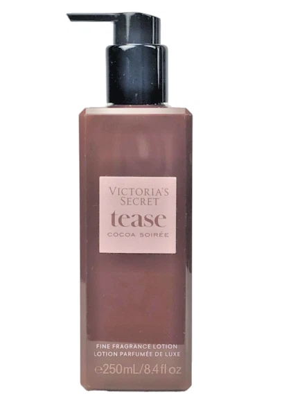 VICTORIA’S SECRET TEASE COCOA SOIREE FRAGRANCE BODY LOTION CREAM 8.4 oz New - Image 1 of 1