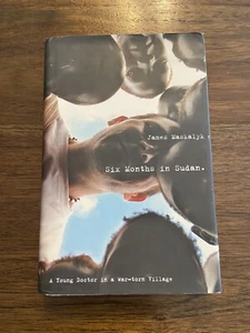SIGNED Six Months in Sudan By James Maskaly 1st Printing First Edition 2009 HCDJ - Picture 1 of 12
