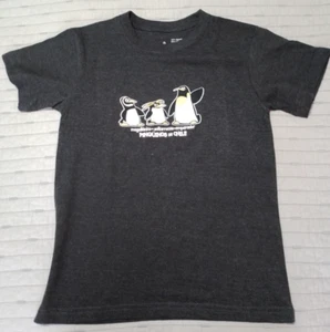 Kids Penguin/Pingüino Black T-Shirt from Chile, Sz 10, NWT - Picture 1 of 7
