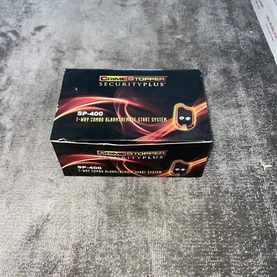 Crimestopper SP-400 1-Way Combo Alarm and Remote Start System - Image 1 of 2