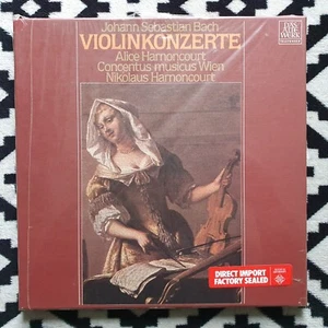 Telefunken 6.35610 DX ED1 - Bach Violin Concertos - Alice Harnoncourt SEALED '82 - Picture 1 of 3